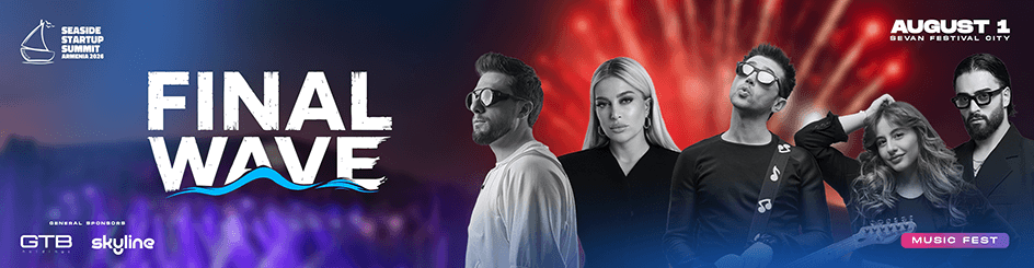 Final Wave Music Fest — Closing Party of Seaside Startup Summit Armenia 2026, August 1 at Sevan Festival City