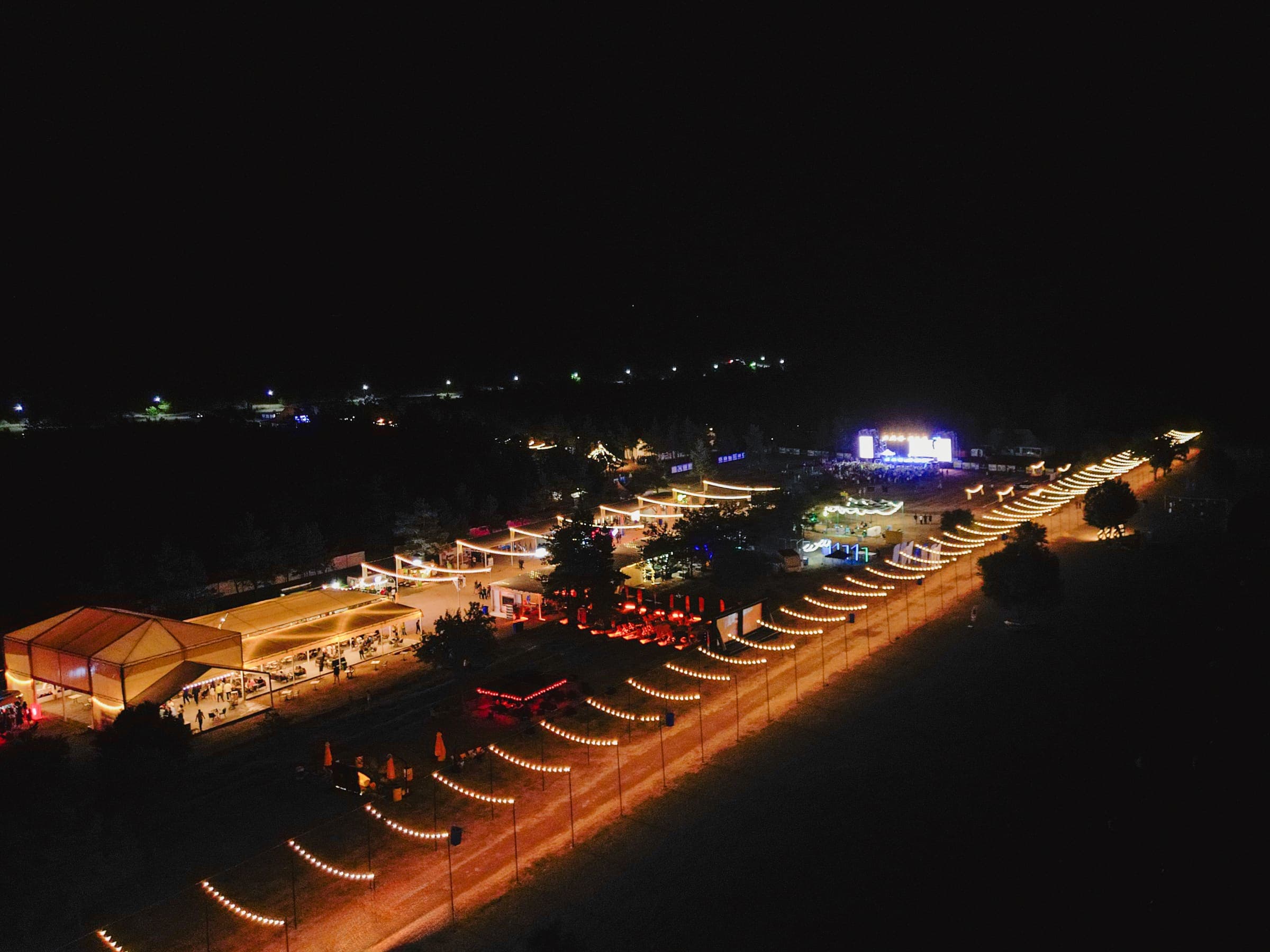 Seaside Startup Summit camp atmosphere at Sevan Festival City