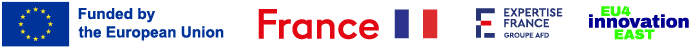 Funded by the European Union, France, Expertise France, and EU4Innovation East